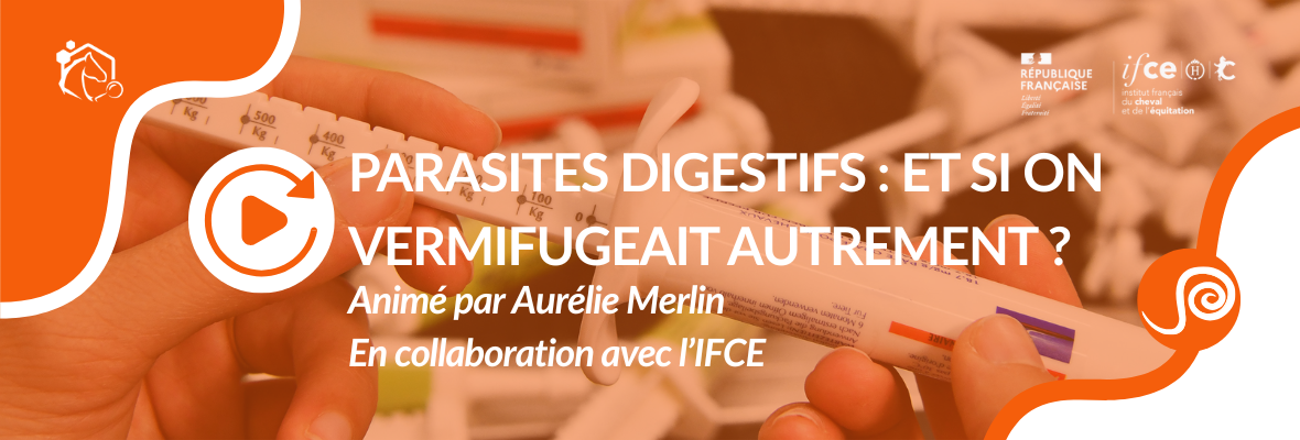 Replay disponible – Parasites digestifs : vermifuger autrement pour mieux protéger les chevaux